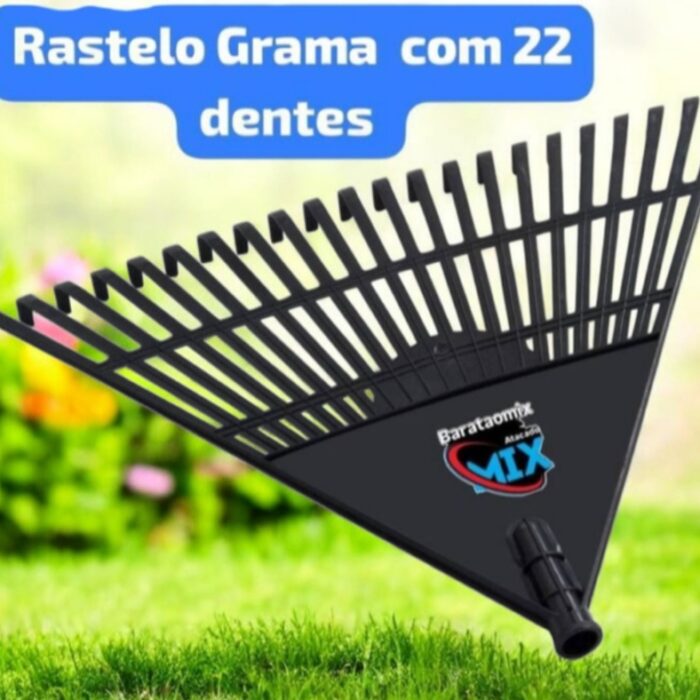 RASTELO GRAMA MIX 22 DENTES