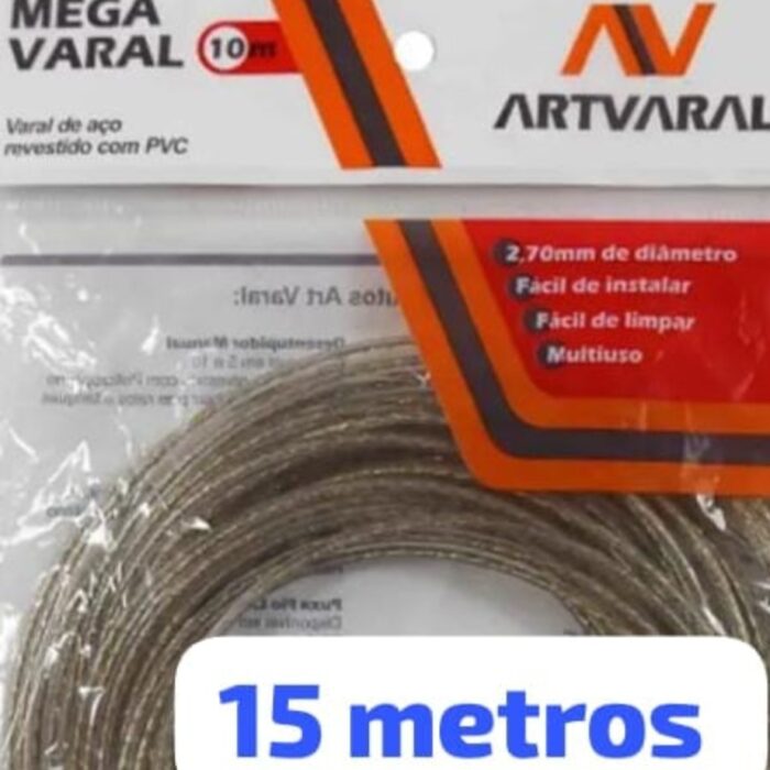 VARAL 15 METROS AÇO