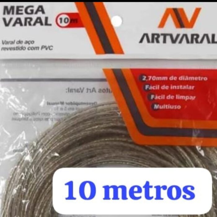 VARAL 10 METROS AÇO